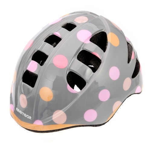 Kask rowerowy DZIECIĘCY Meteor MA-2 Dots